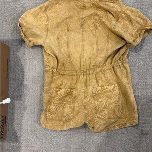 Free People Tan Jumpsuit